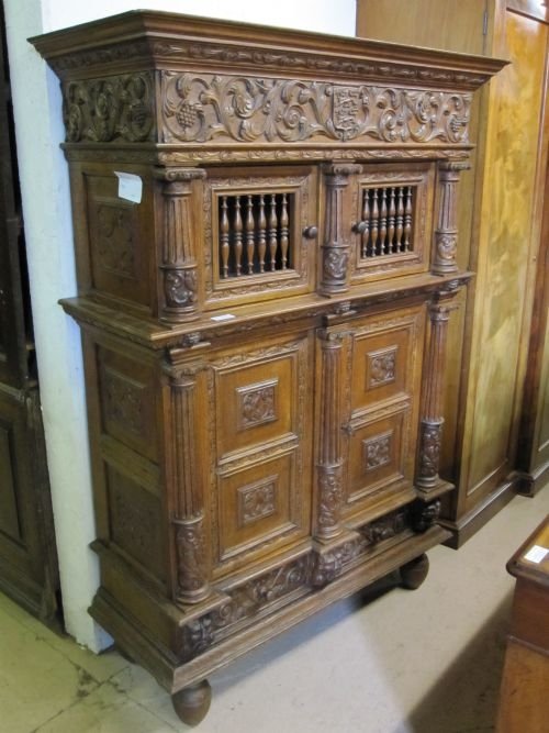 Dutch Oak Cabinet