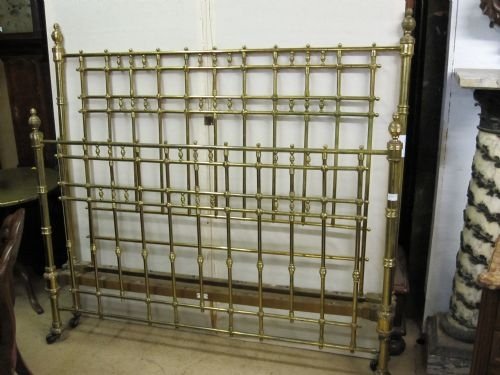 5'6" Brass Bedstead
