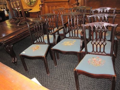 Set of Eight Chairs