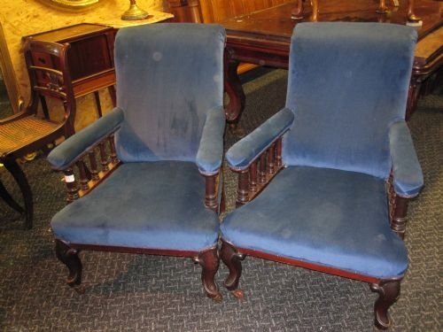Pair Armchairs