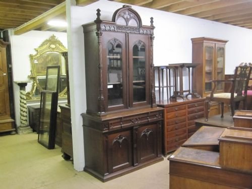 Walnut Bookcase