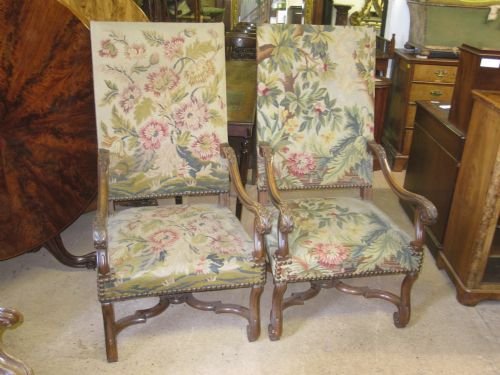Pair Armchairs