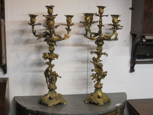 Pair Candelabra