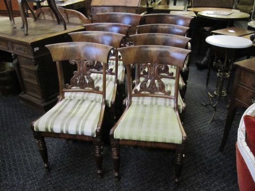 Set of Eight Chairs