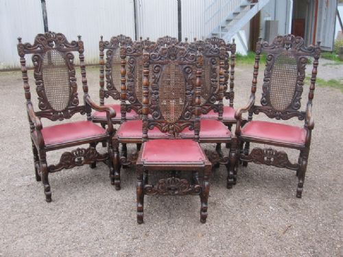 Set of Eight Chairs