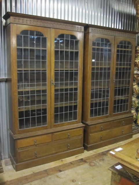 Pair Bookcases