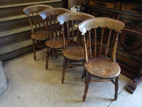 Four Country Chairs