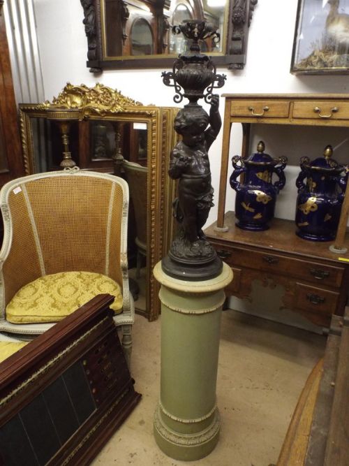Spelter Lamp