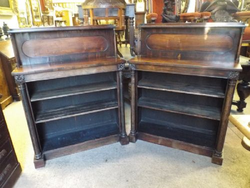 Pair Bookcases