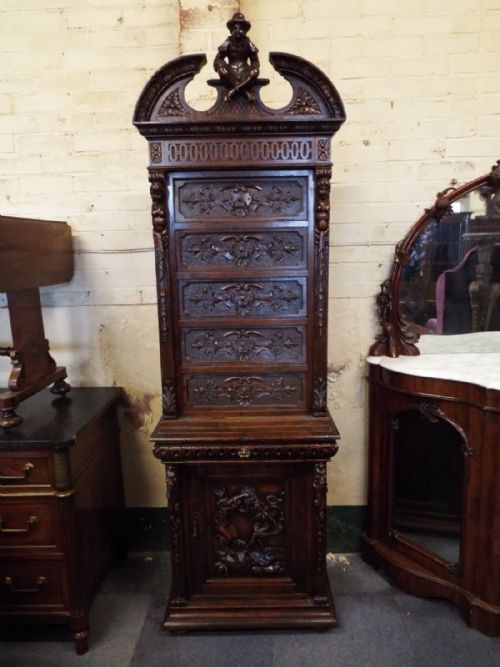 Carved Cabinet