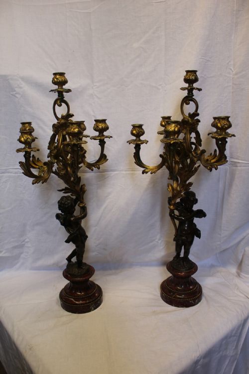 Pair Candelabra