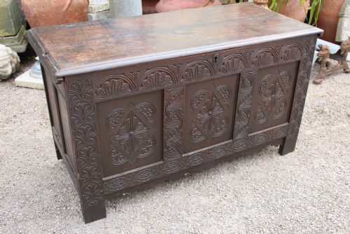 Oak Coffer