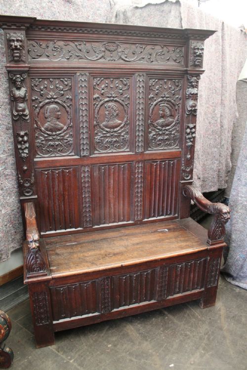 Oak Bench
