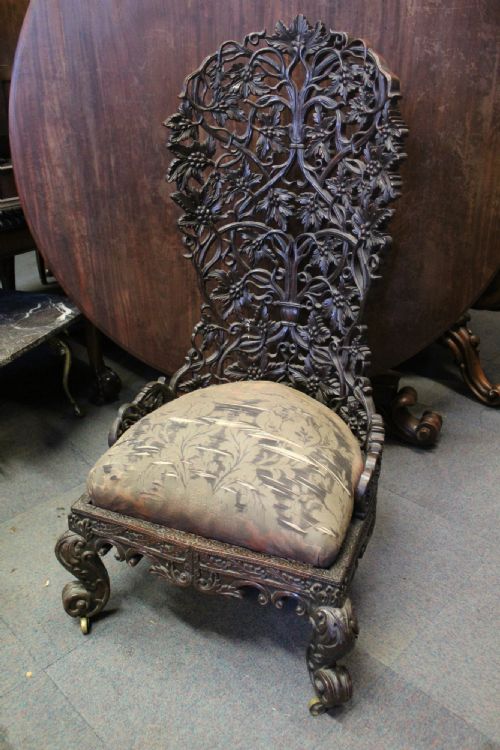 Carved Chair