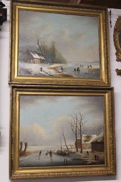 Two Oil Paintings