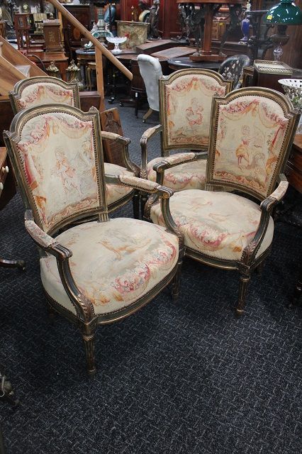 Four French Chairs