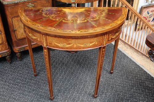 English Card Table