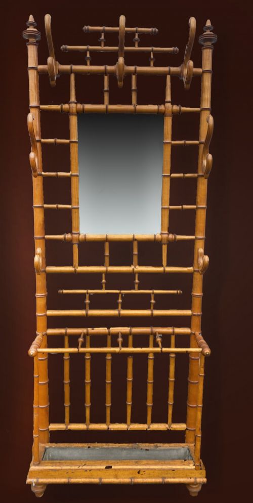 A 19th Century Bamboo Hall Stand
