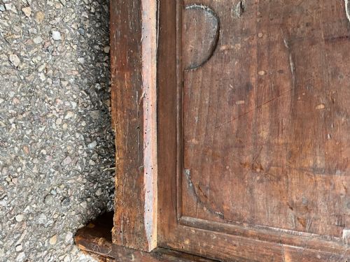 A DUTCH COUNTRY OPEN ARM LAMBING CHAIR CIRCA 1800 - ADDITIONAL PHOTO 5