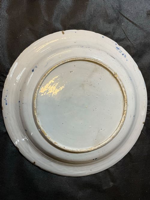 A LARGE DELFT PLATE - ADDITIONAL PHOTO 7