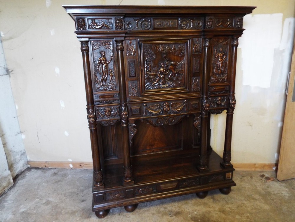 Carved cabinet