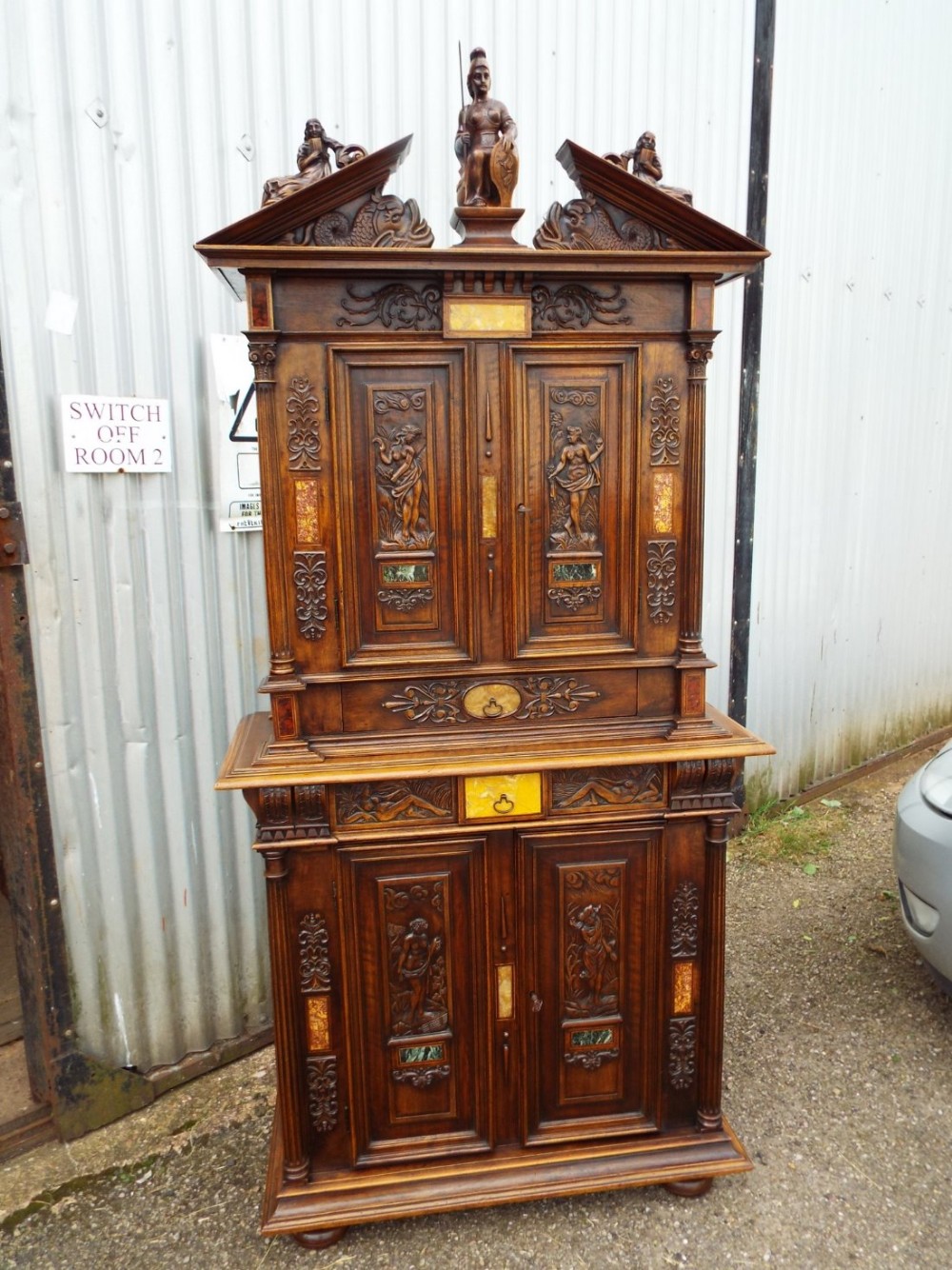 Walnut cabinet