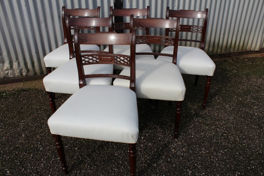 6 Dining chairs