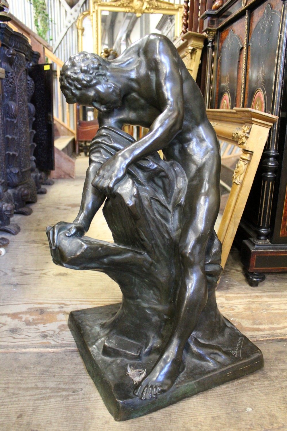 Bronze figure