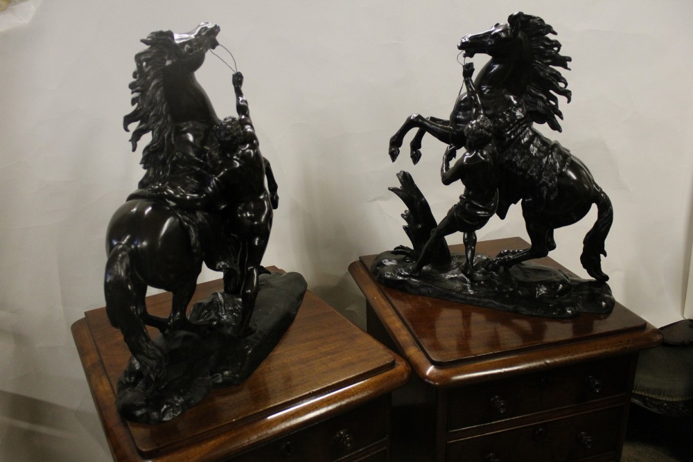 Bronze figures
