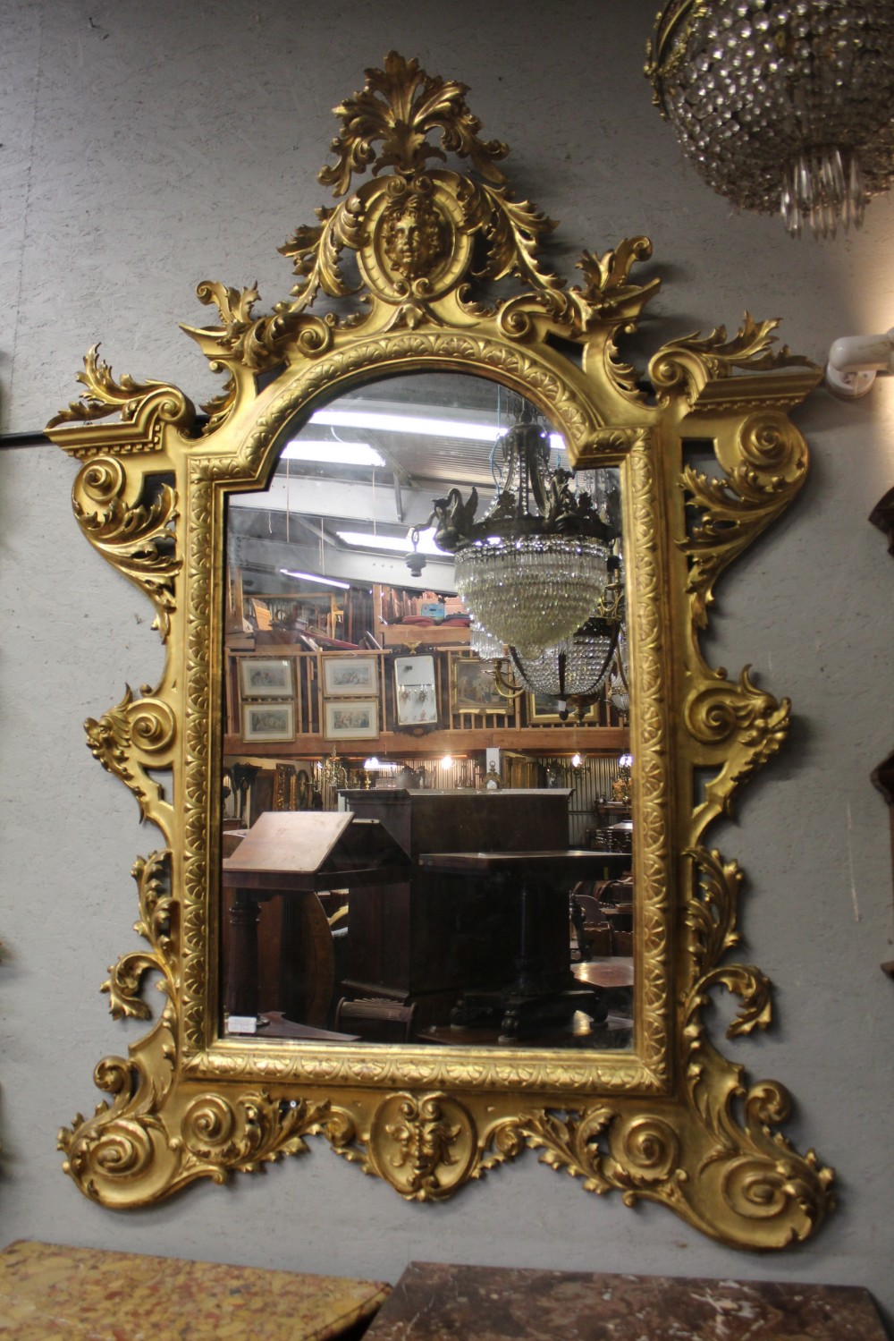 Gilt mirror