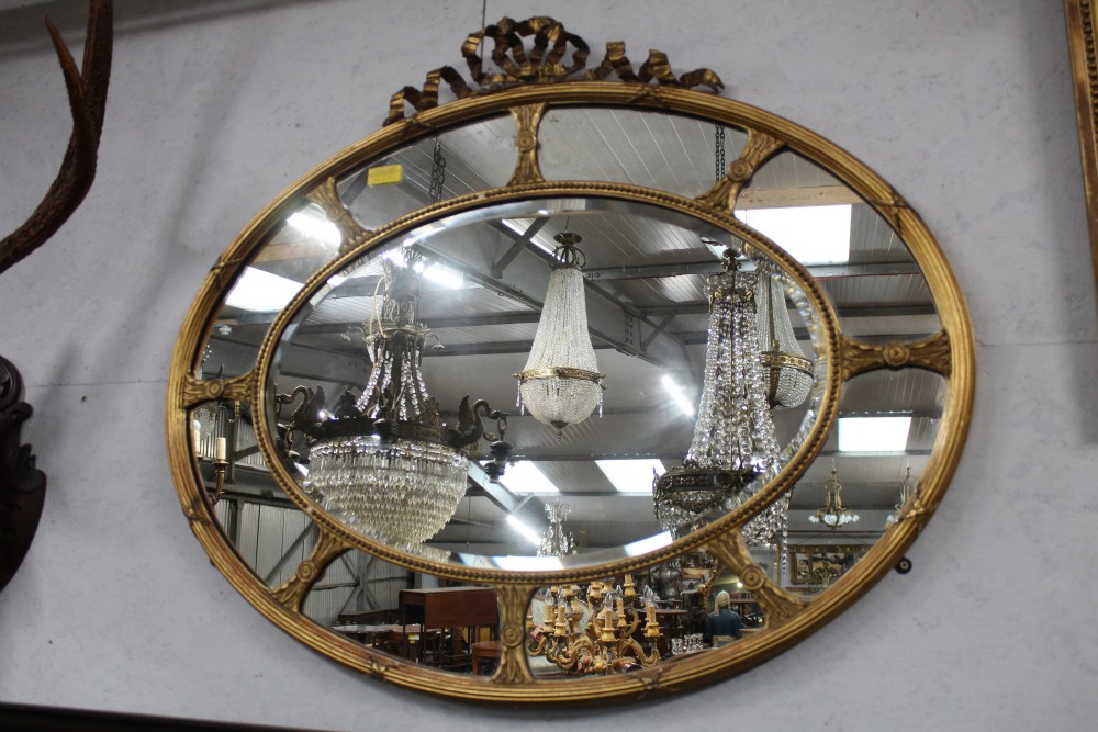 Oval mirror
