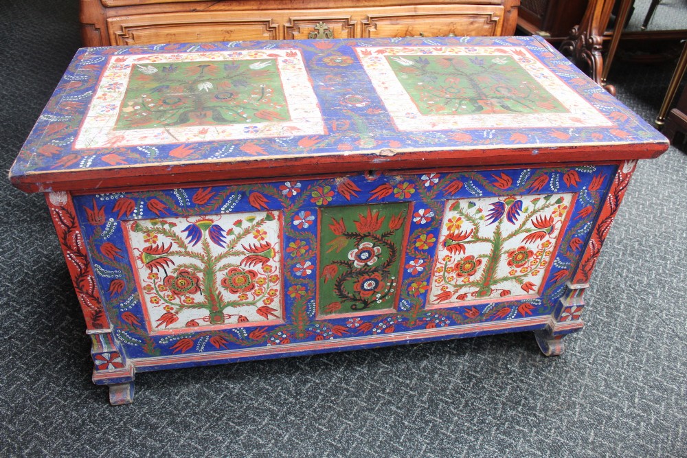 Painted trunk