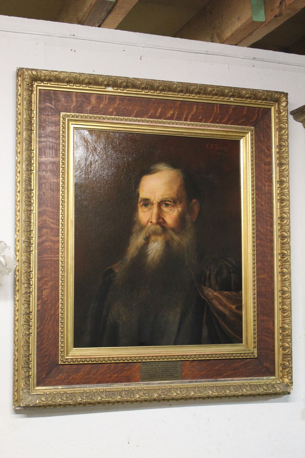 Portrait oil on canvas