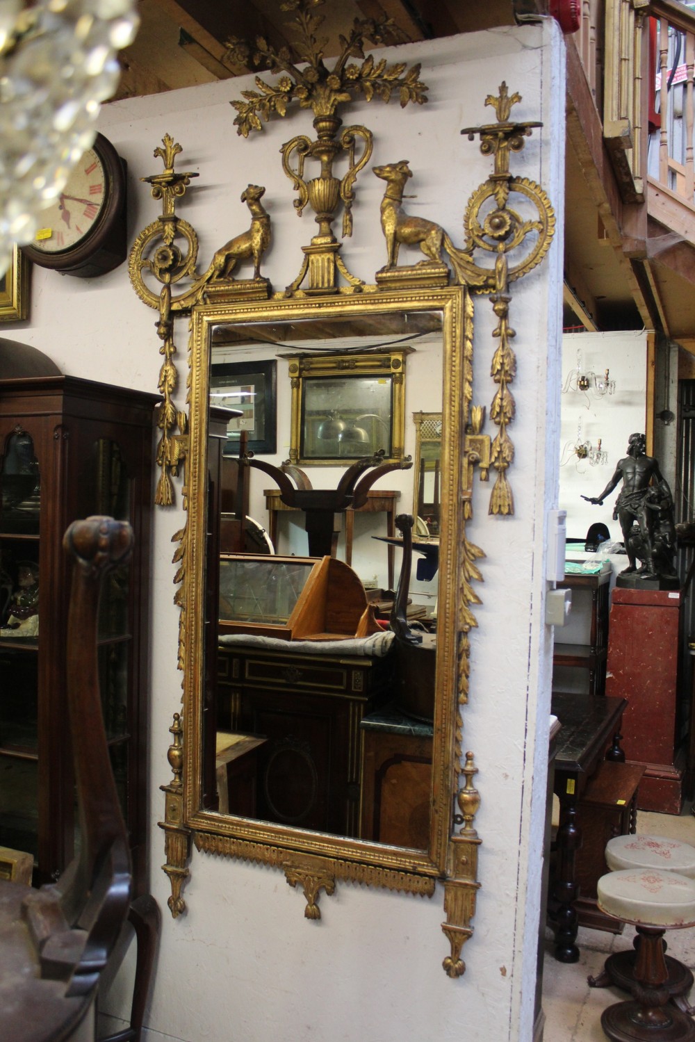 Gilt mirror