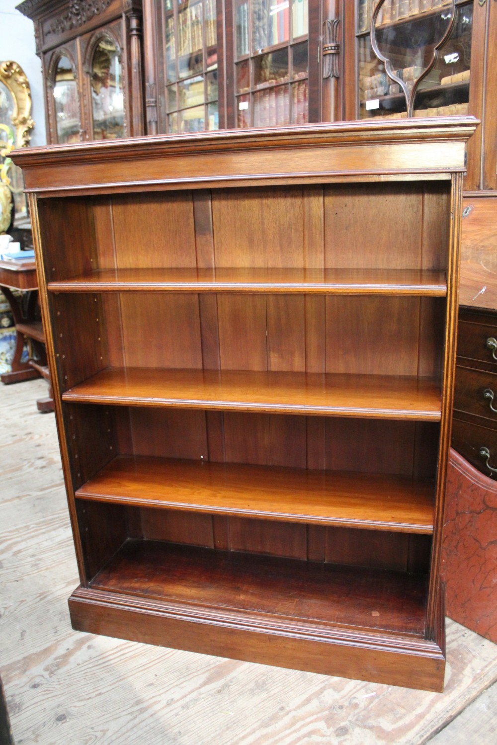 Open bookcase