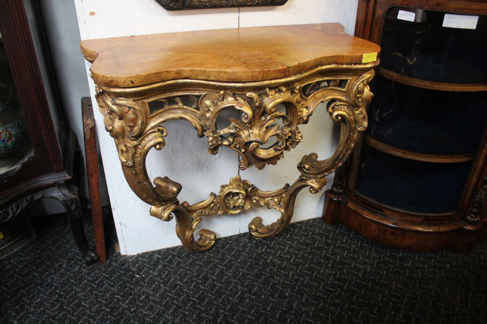 Console table
