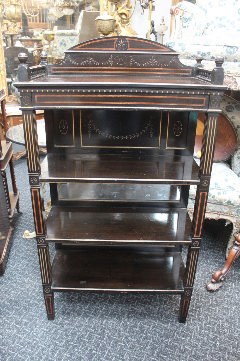 Open bookrack