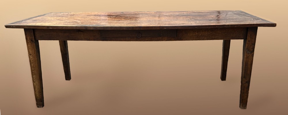 A Rustic French Early 19th Century Farmhouse Table c.1820 View II