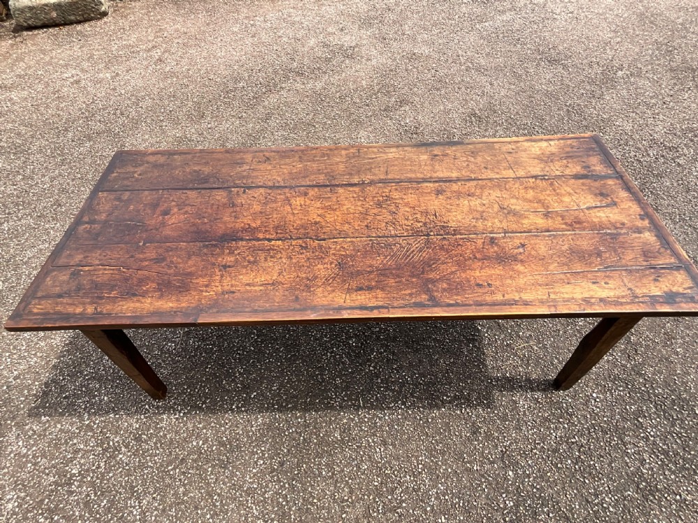 A Rustic French Early 19th Century Farmhouse Table c.1820 View III