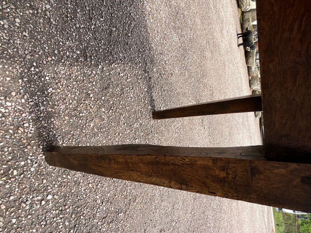 A Rustic French Early 19th Century Farmhouse Table c.1820 View IV