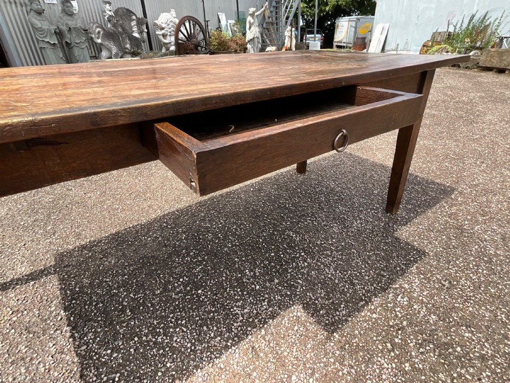 A Rustic French Early 19th Century Farmhouse Table c.1820 View VI