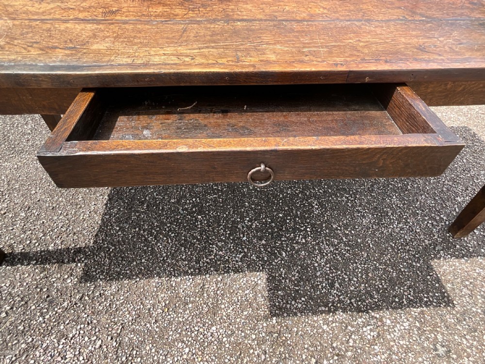 A Rustic French Early 19th Century Farmhouse Table c.1820 View VIII