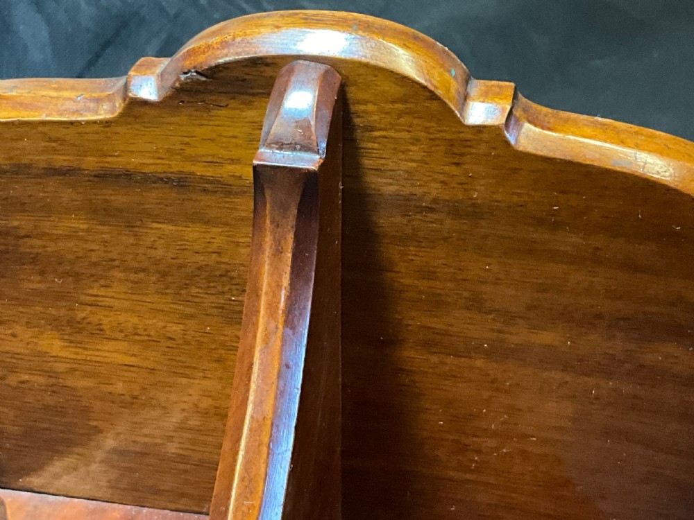 A pair of solid mahogany wall brackets View IX