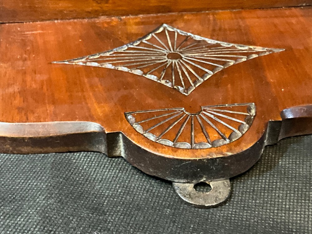 A pair of solid mahogany wall brackets View XI