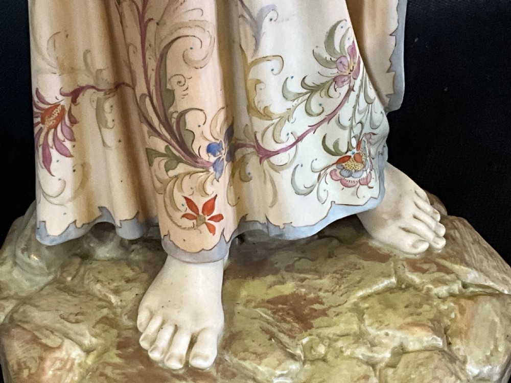 A spectacular large pair of Worcester figures the water carriers View IX