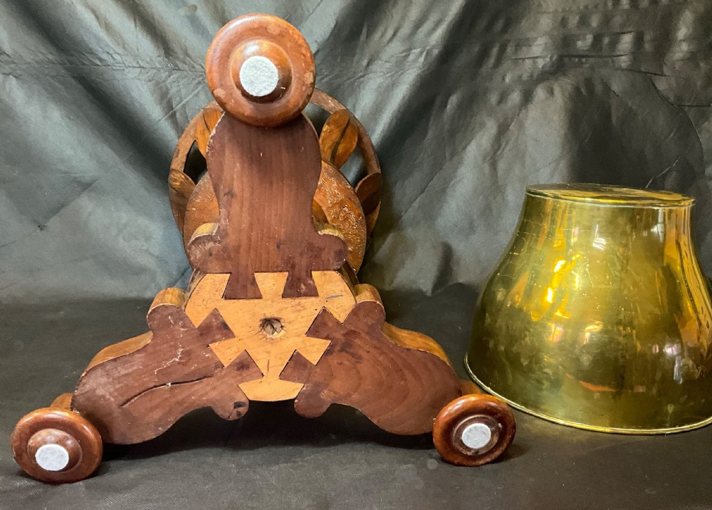 An Unusual Dutch Mahogany Waste Paper Bin. View VI