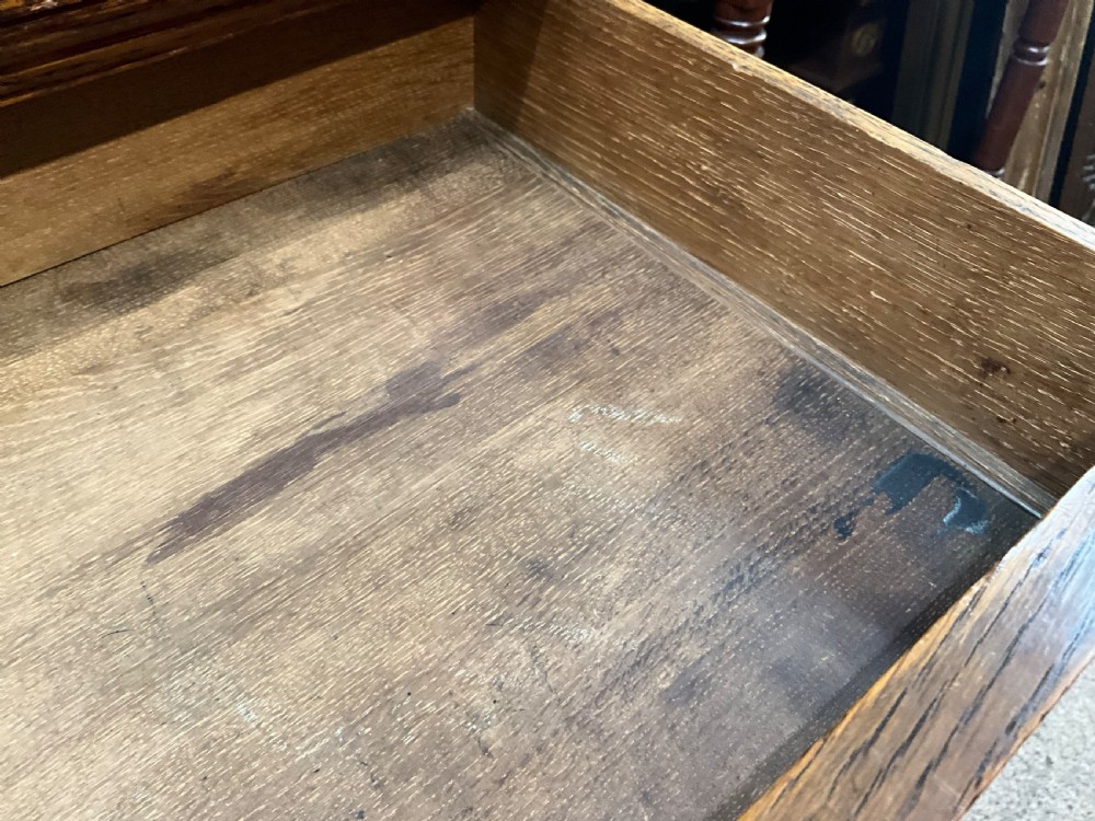 A Good Gillow Oak Open Bookcase View VI