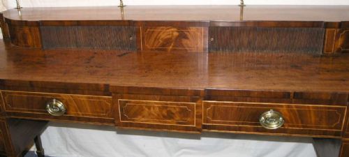 fig 2. FINE GEORGE III SCOTTISH MAHOGANY SIDEBOARD