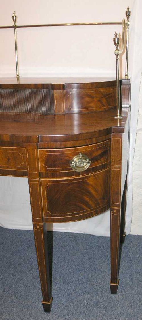 fig 1. FINE GEORGE III SCOTTISH MAHOGANY SIDEBOARD