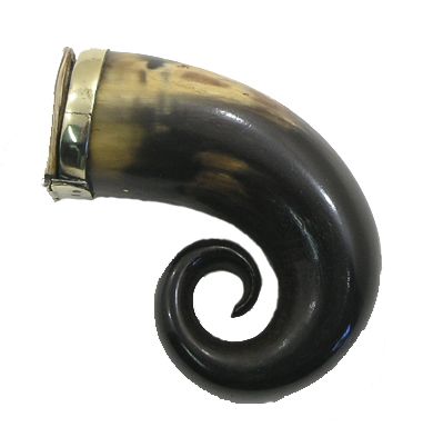 Fine Georgian Scottish Horn Snuff Mull